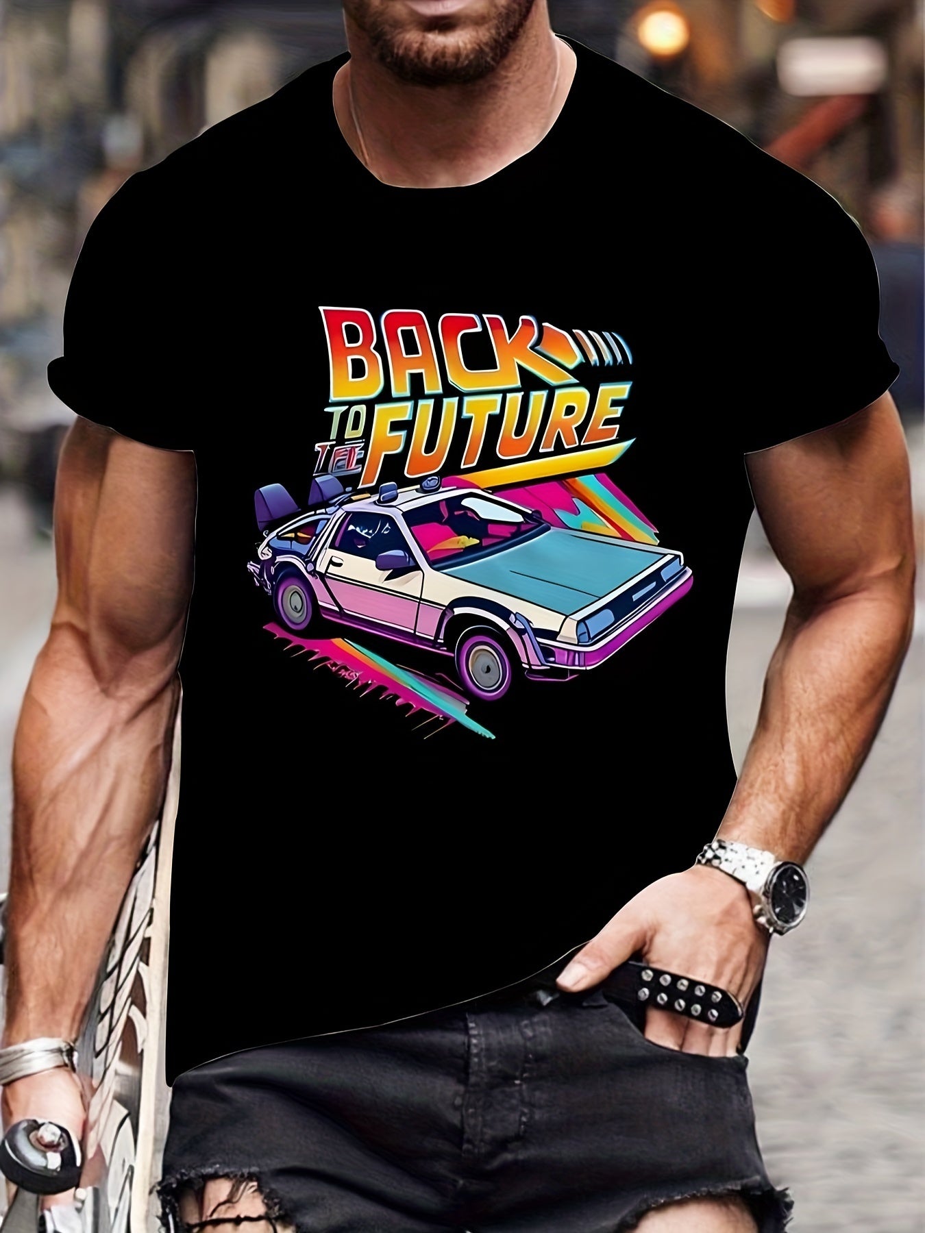 Men's Back To The Future Dry Fit Shirt