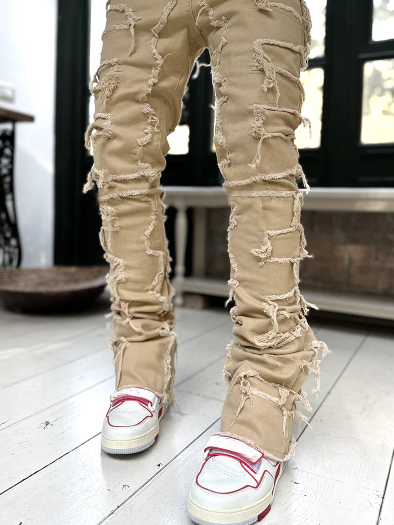 Men's Stacked Patch Jeans