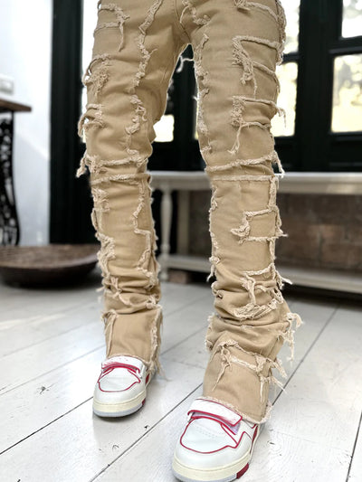 Men's Stacked Patch Jeans