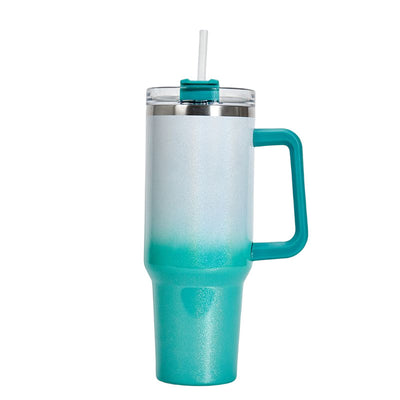 Large Dual-Layer Stainless Steel Cup