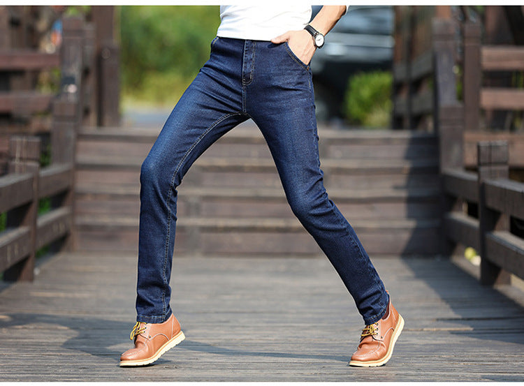 Men's Casual Straight Leg Flex Jeans