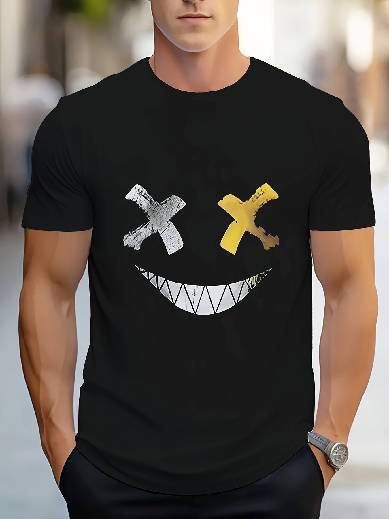 Men's Smiley Dry Fit Shirt