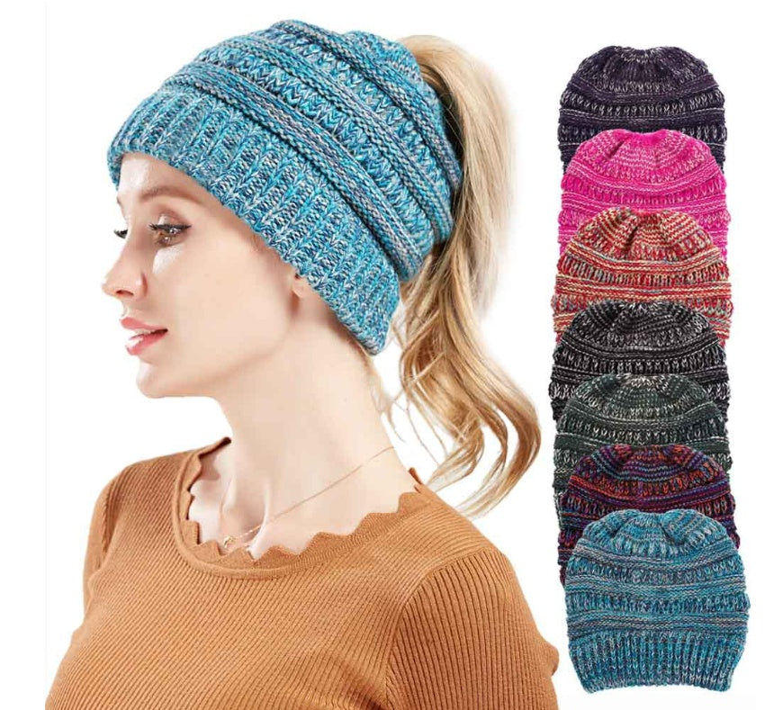 Women's Ponytail Beanie
