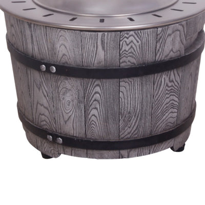 Wood Frame Fire Pit