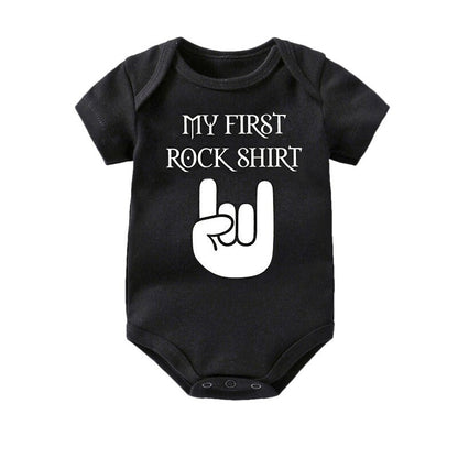 Baby Toddler My First Rock Shirt Onesie