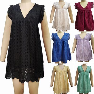 Women's Lace V-Neck Sundress