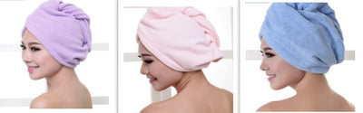 Women's Hair Towel Cap