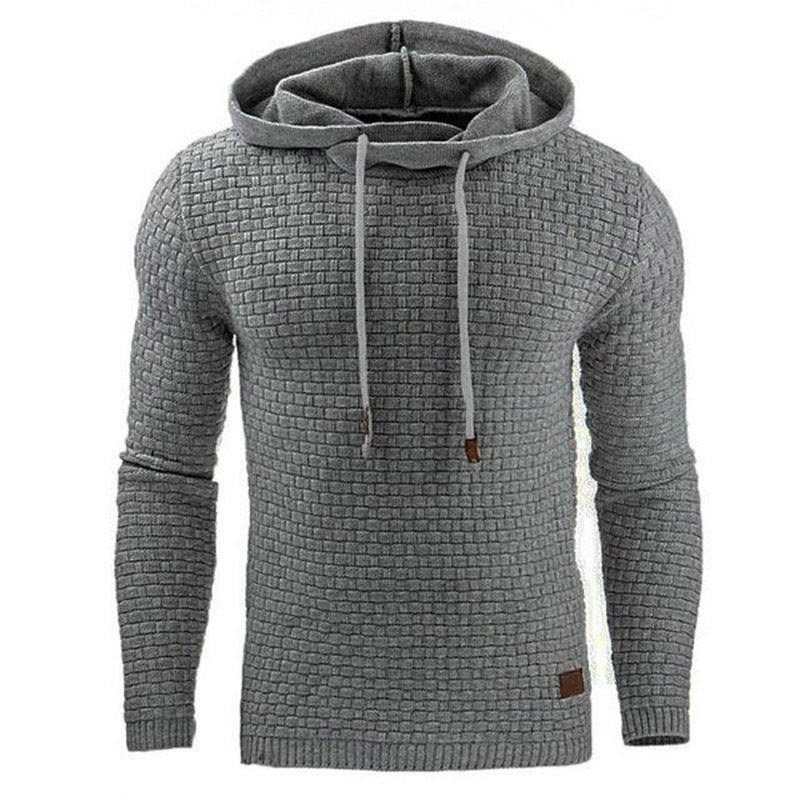 Men's Weave Style Hoodie