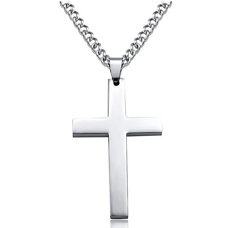 Stainless Steel Cross Necklace