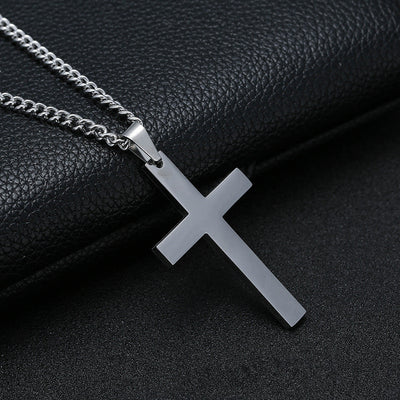 Stainless Steel Cross Necklace