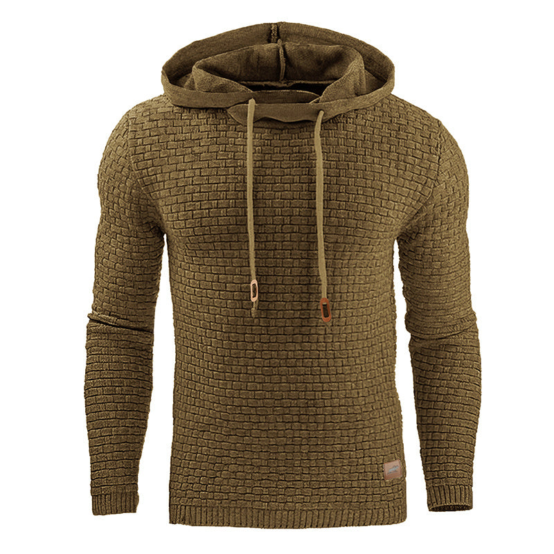 Men's Weave Style Hoodie