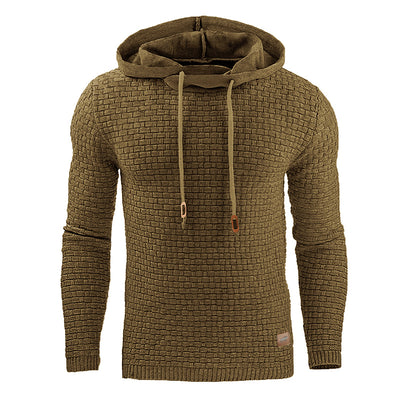 Men's Weave Style Hoodie
