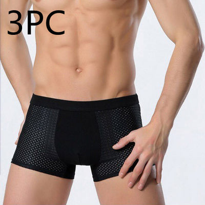 Men's Silk Mesh Underwear