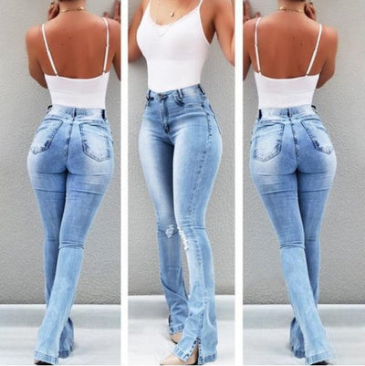 Women's Tight Flex Boot Cut Jeans