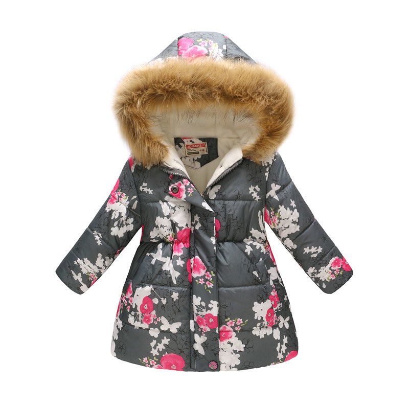 Girl's Winter Fur Jackets