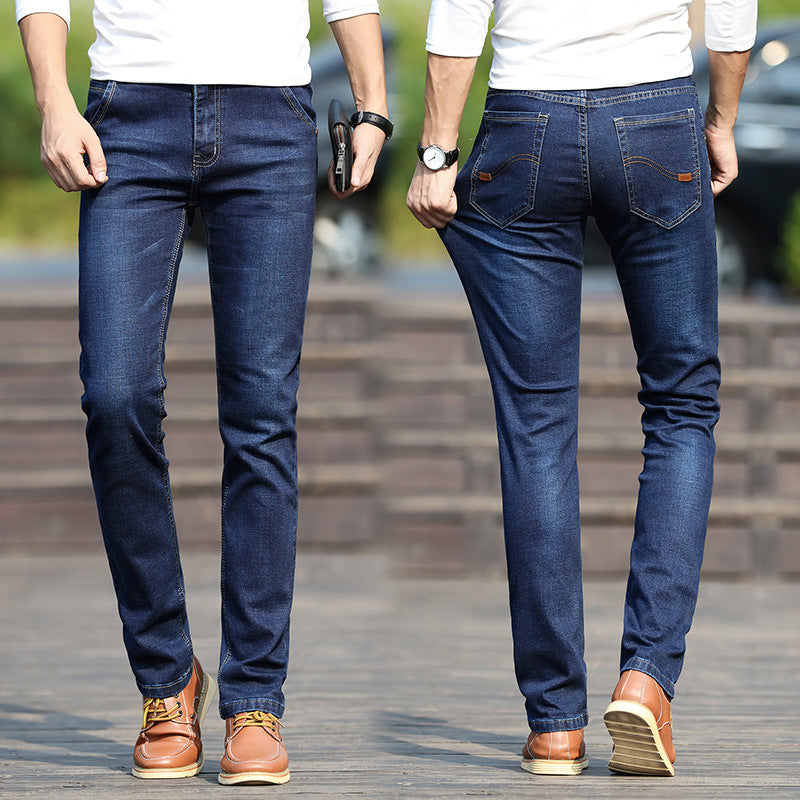 Men's Casual Straight Leg Flex Jeans