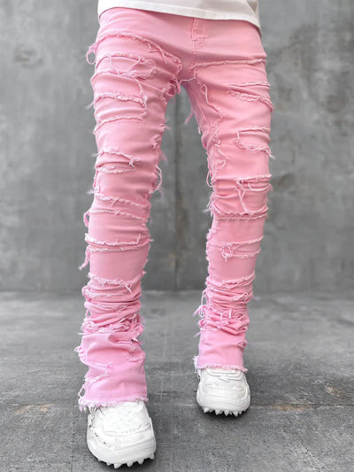 Men's Stacked Patch Jeans
