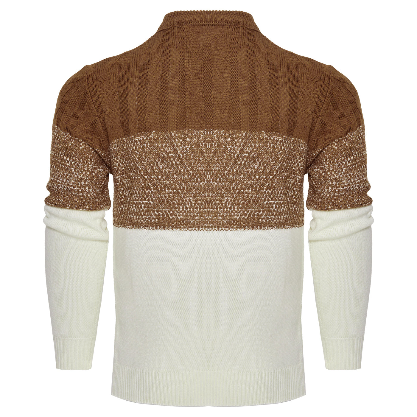 Men's Casual Long Sleeve Knit Sweatshirt