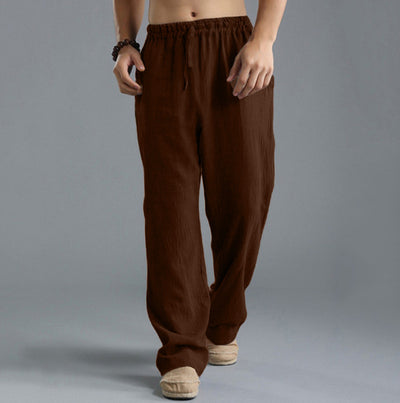 Men's Loose Linen Sweatpants