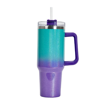 Large Dual-Layer Stainless Steel Cup