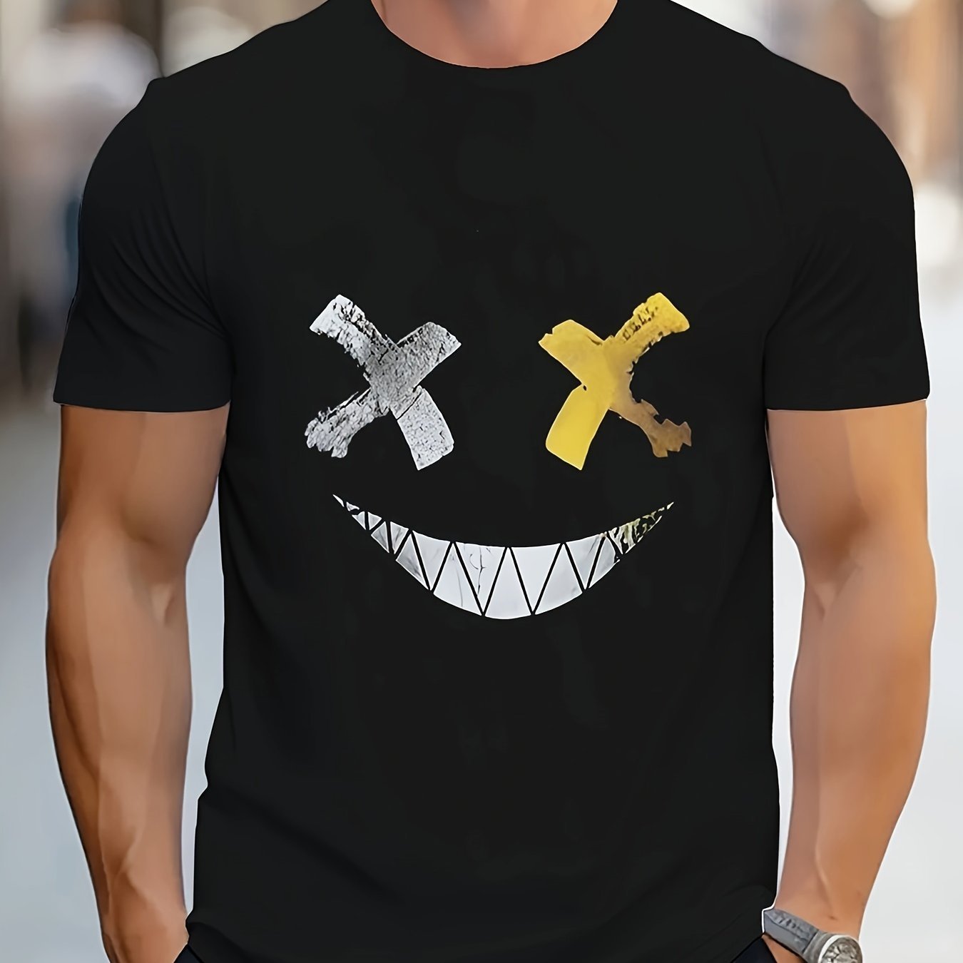 Men's Smiley Dry Fit Shirt