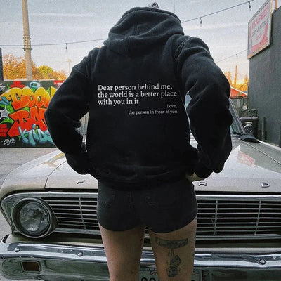 Women's "Dear Person" Comfy Hoodie