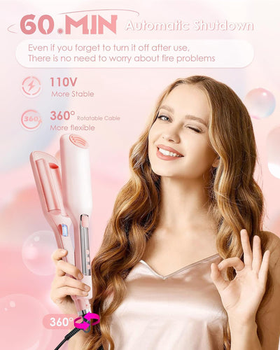 Anti Scald Hair Crimper
