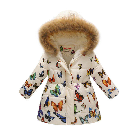 Girl's Winter Fur Jackets