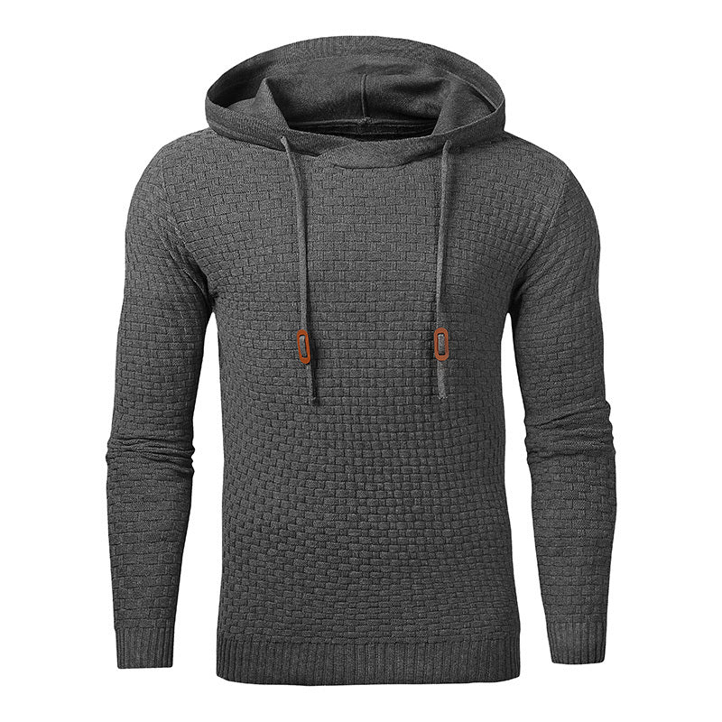 Men's Weave Style Hoodie