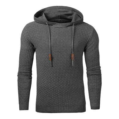 Men's Weave Style Hoodie