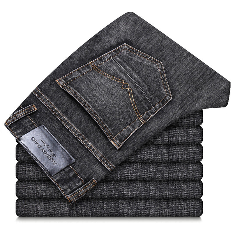 Men's Casual Flex Straight Leg Jeans