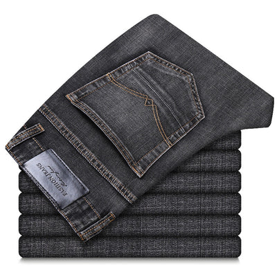 Men's Casual Flex Straight Leg Jeans