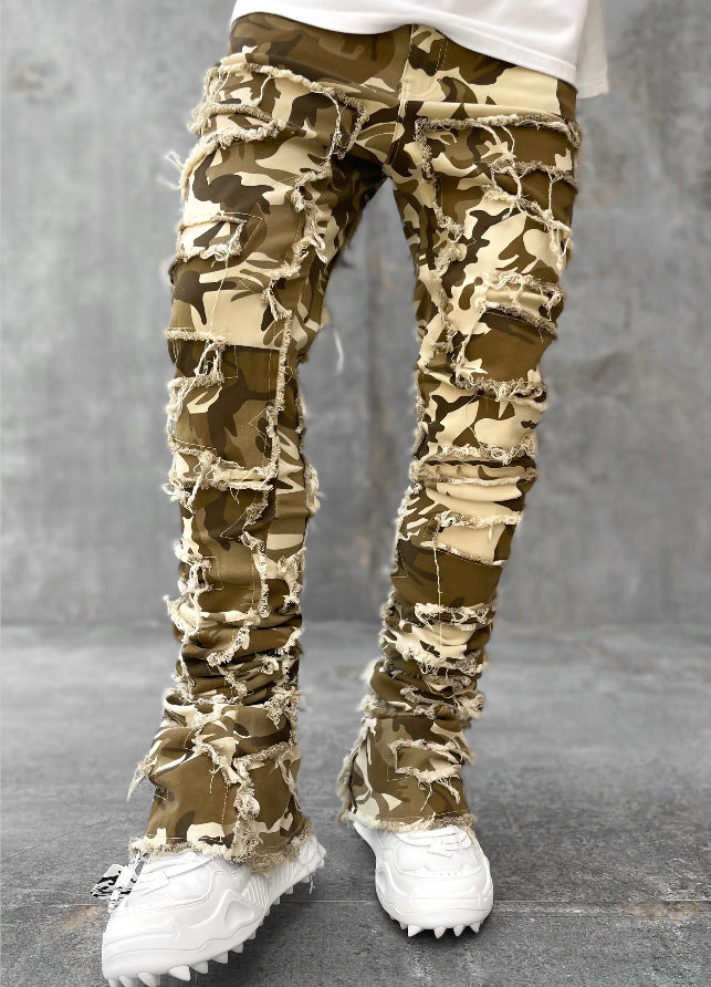 Men's Stacked Patch Jeans