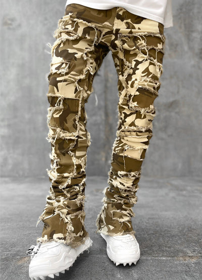 Men's Stacked Patch Jeans