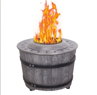 Wood Frame Fire Pit