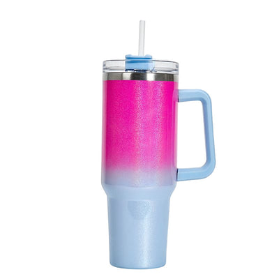 Large Dual-Layer Stainless Steel Cup