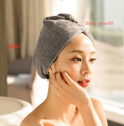 Women's Hair Towel Cap