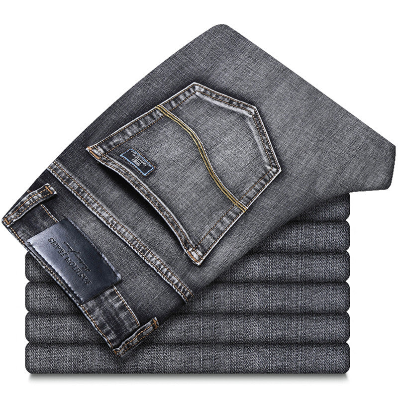 Men's Casual Flex Straight Leg Jeans
