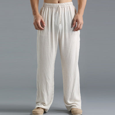 Men's Loose Linen Sweatpants