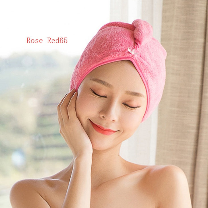 Women's Hair Towel Cap