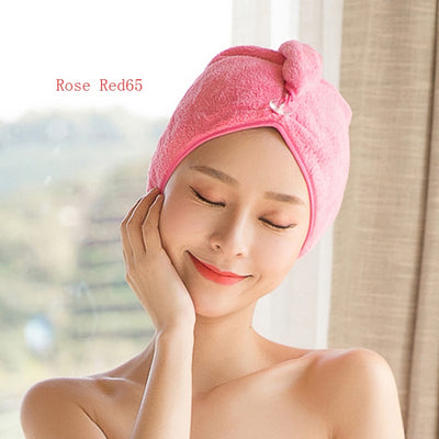 Women's Hair Towel Cap
