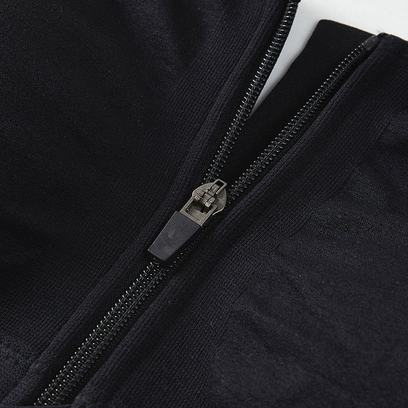 Front Zip Shockproof Sports Bra