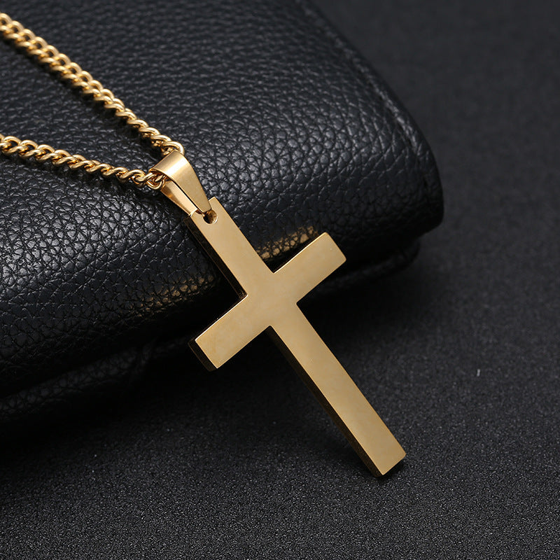 Stainless Steel Cross Necklace