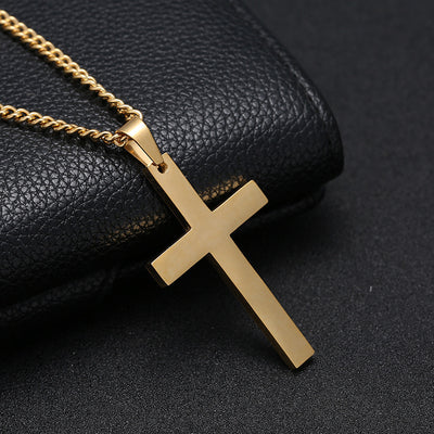 Stainless Steel Cross Necklace