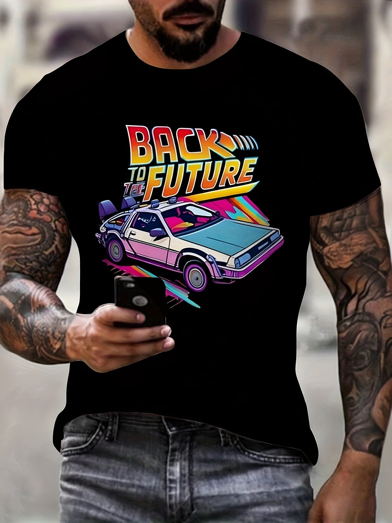 Men's Back To The Future Dry Fit Shirt