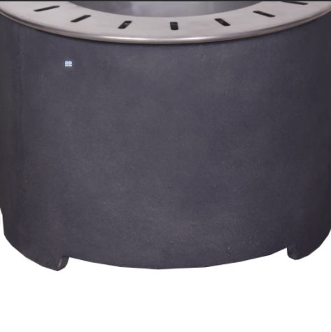 Concrete Texture Fire Pit