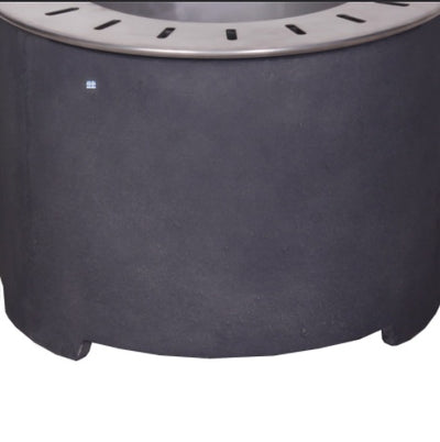 Concrete Texture Fire Pit