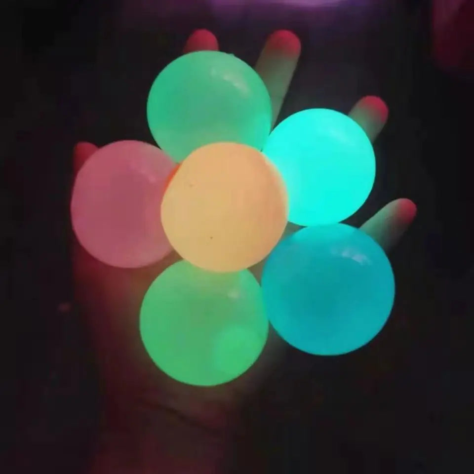 Children's Glow in the Dark Sticky Ball