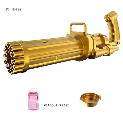 Children's Large Gatling Bubble Gun