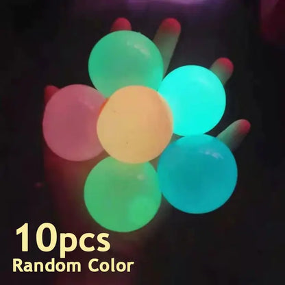 Children's Glow in the Dark Sticky Ball